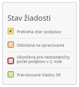 6 Úvodná obrazovka Po kliknutí na dlaždicu Výberové konania sa zobrazí úvodná obrazovka so zoznamom výberových konaní, ktorý zobrazuje zoznam vyhlásených výberových konaní.