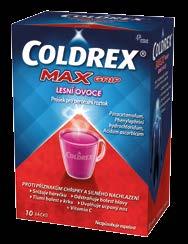 Olfen Coldrex gel MAXGrip 100 Lesní g ovoce 10 sáčků Horký nápoj s