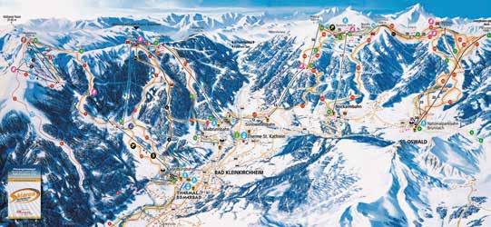KLEINKIRCHHEIM RAKOUSKO KORUTANY BAD 204 205 km P: 550 B: 55 Charakteristika střediska 2.055.055.2. 6.4. 03 8 77 8 0 33.