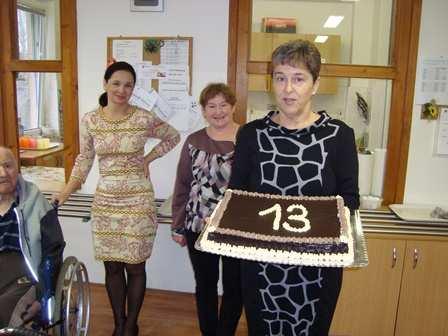 Dňa 06. 11. 2014 sme si pripomenuli 13. výročie otvorenia Domova dôchodcov a domova sociálnych služieb HRON v Dubovej.