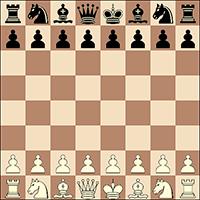 D K S J V Figúrky typu Staunton 2.3 Počiatočné postavenie figúrok na šachovnici je nasledujúce: 2.4 Osem zvislých skupín polí sa nazýva stĺpce". Osem vodorovných riadkov polí sa nazýva rady".