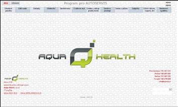 匀漀昀琀眀愀爀攀瀀爀漀愀甀琀漀猀攀爀瘀椀猀礀 Společnost Aqua Health, s.