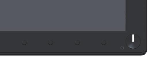 Používání monitoru Zapnutí napájení monitoru Stisknutím tlačítka zapněte monitor.