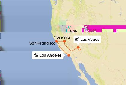 K Komfort Západné pobrežie USA a Las Vegas Kedysi trvalo mesiace až roky, kým sa človek dostal do Los Angeles a na pobrežie Kalifornie.