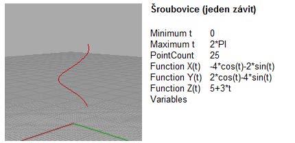 Příkaz MathSaveObject: Levý klik myší na ikonu: Příkaz MathLibrary: Pravý klik myší na ikonu: Nastavím pohled pro uložení a vyberu objekt: Zvolím