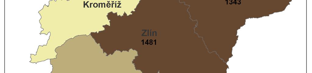 HZS Zlínského kraje, Statistická