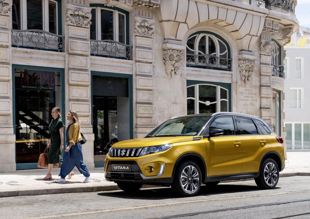 DOKONALÝ KOMFORT Adaptivní tempomat (ACC Adaptive Cruise Control)* Pokud se v jízdním pruhu před Vitarou vyskytne jiné vozidlo, adaptivní tempomat pomocí milimetrového radaru zjistí jeho přítomnost,