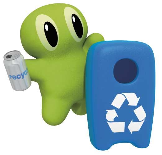 7 Co mohu udělat já? Recyklace Odpad, např. plastické hmoty, papír a láhve, baterie a žárovky, je možné recyklovat. Opakované použití předmětů. Můžete nějaký předmět znovu použít?