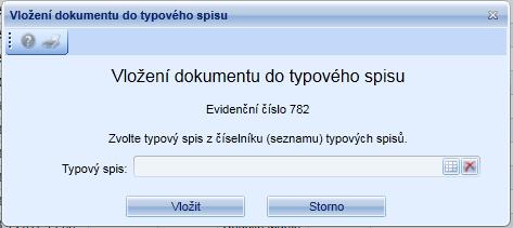 Ddatek k manuálu verze 1.30 Kliknutím na iknu číselníku se tevře frmulář Díly typvých spisů, kde jsu zbrazeny (p načtení frmuláře) Díly, které vytvřil přihlášené FM.