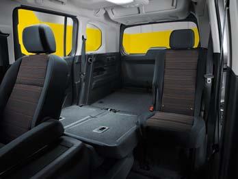 Innovation Standardní prvky Enjoy a navíc:. Látkové čalounění Hnědá Mistral. 3 individuálně sklopná zadní sedadla 3. LED denní svícení 4. Výklopné víko zavazadlového prostoru s otevíratelným oknem 5.