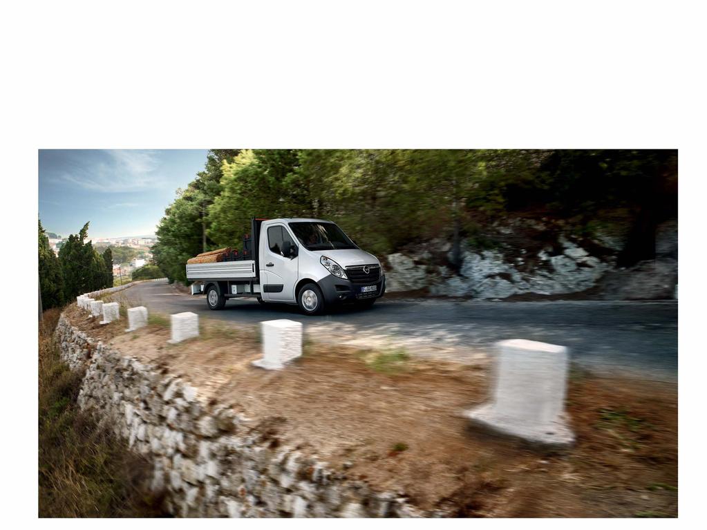 Čistý výkon. Motory vozu Movano se vyznačují především efektivitou, skvělými výkony a nízkou spotřebou paliva.