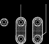 2 CON ALIMENTAZIONE TENSIONE SUPERIORE (sche- ma a stella Y ) L alimentazione del motore con tensione superiore (esempio: A = 230-400V alimentazione a 400V; B =400-690V alimentazione a 690V) deve