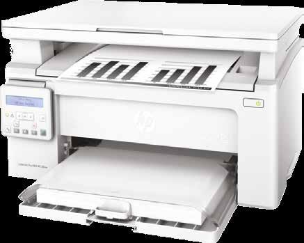 HP LaserJet Pro MFP M130nw 2 999,- Tisk je jedinou vaší starostí Multifunkční černobílá laserová tiskárna Kopírka + skener + fax,