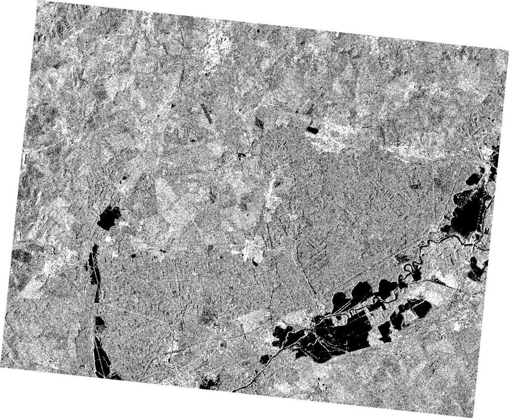 Snímek družice RADARSAT z 24.7.