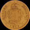 301 VF / VF EUR 200,- 173 4 Zlatník / 10 Forint 4 Gulden / 10