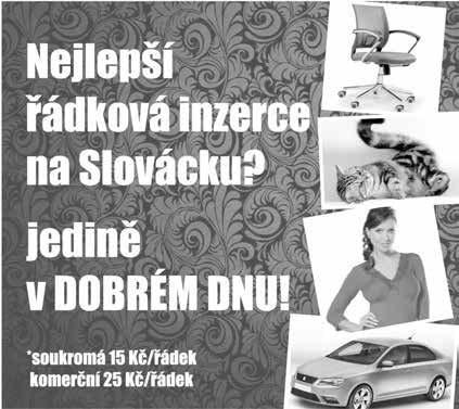 hodiny, celé pozůstalosti. Tel.: 702 809 319 Rozv. muž, 58 let, hledá ženu 50-58 l., Veselí n.