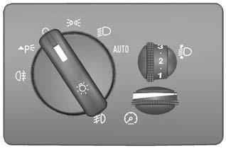 Osvětlení Osvětlení příjezdu Vypněte zapalování a přitáhněte páčku směrových světel k volantu, aby se zapnuly světlomety. Uslyšíte krátký tón.