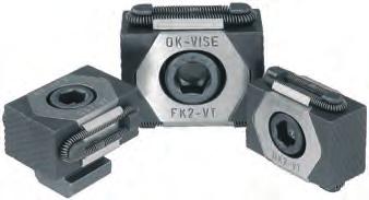 K0040 Klínové upínací segmenty Provedení A A max. A min. Materiál, provedení: Základní korpus z vytvrzené nástrojové oceli. Upínací segmenty z nástrojové oceli, tvrzeno (HRC 49-51) a brynýrováno.