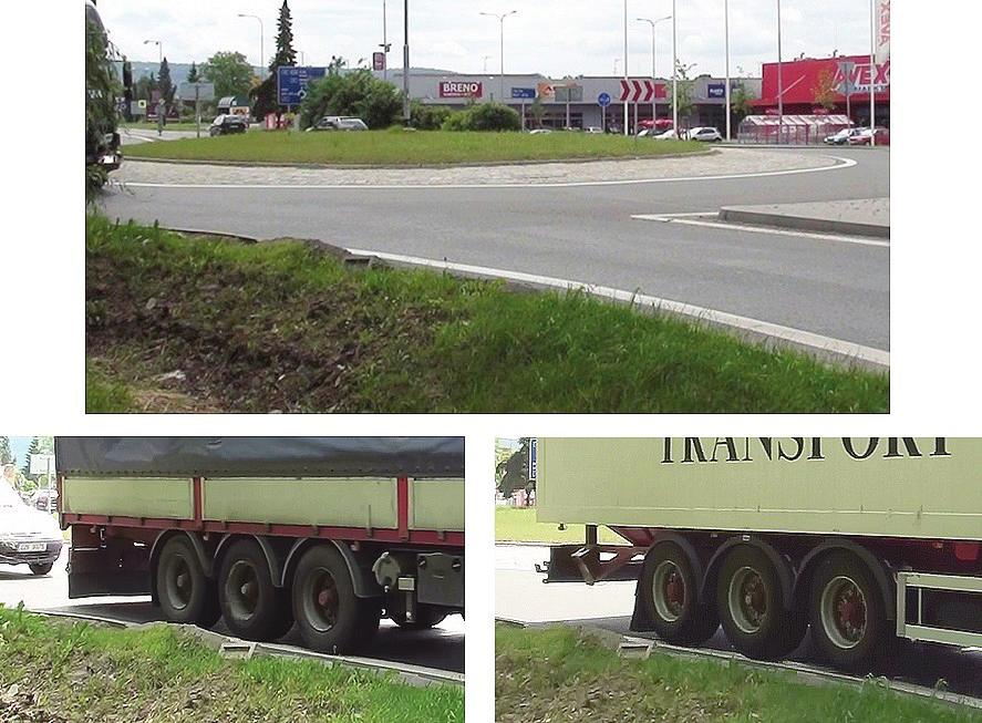 na Moravě, řidiči při opouštění křižovatky směrem na Hranice (tj. z města) jsou pohledem na širokou komunikaci svádění k rychlejší jízdě.