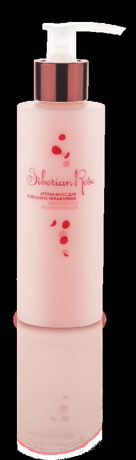 Siberian Rose Hydratační pěna Jemná vonná pěna je vytvořena speciálně pro každodenní péči o pleť.