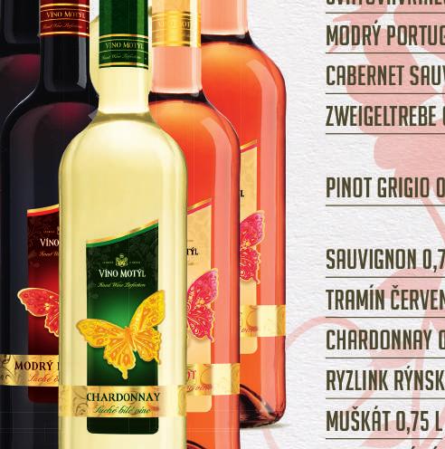 dry B 0,75 l UNB 50478651 Muscat Flowers B 0,75 l UNB 50261489 United Brands EAN: 4840454004348 Balení: 12 ks 51,50*