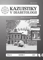 Kazuistiky v diabetologii 4/2007 Rancová, A., Ranc, V. Problematika kompenzace diabetu u pacientky s diabetes mellitus 2. typu a obezitou. Kazuistiky v diabetologii 5, č. 4: 4 5, 2007.