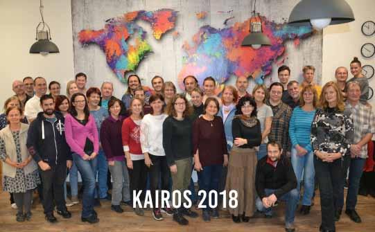 12 Kurz Kairos v Havírove ˇ ˇ Miroslava Cásková Když jsem si poprvé prošla kurzem Kairos, moc jsem si přála, aby tímto kurzem prošel každý křesťan.