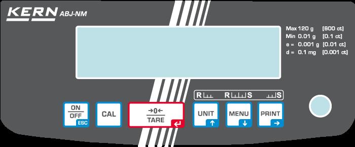 3.1 Klávesnice Navigace v menu: Tlačítko Označení ON/OFF Jednot máčknout a uvolnit Přepíná provozním pohotovostním režimem.