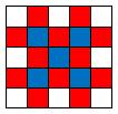 Obrázek 34: Konfigurace A 2,l pro n = 5 h k,l ρ i,j 1 pro všechna (k, l) ρi,j 1 nebudou měnit své strategie, neboť ve svém okolí nemají Spolupracující.
