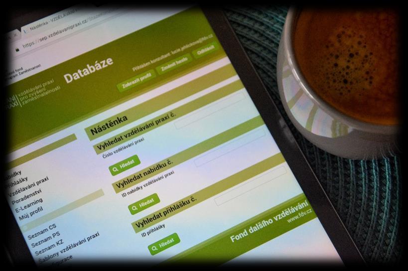 Registrace do projektu Bezplatná a nezávazná registrace na https://sep.vzdelavanipraxi.cz/ jako Uchazeč Video návod k registraci - https://www.youtube.com/watch?