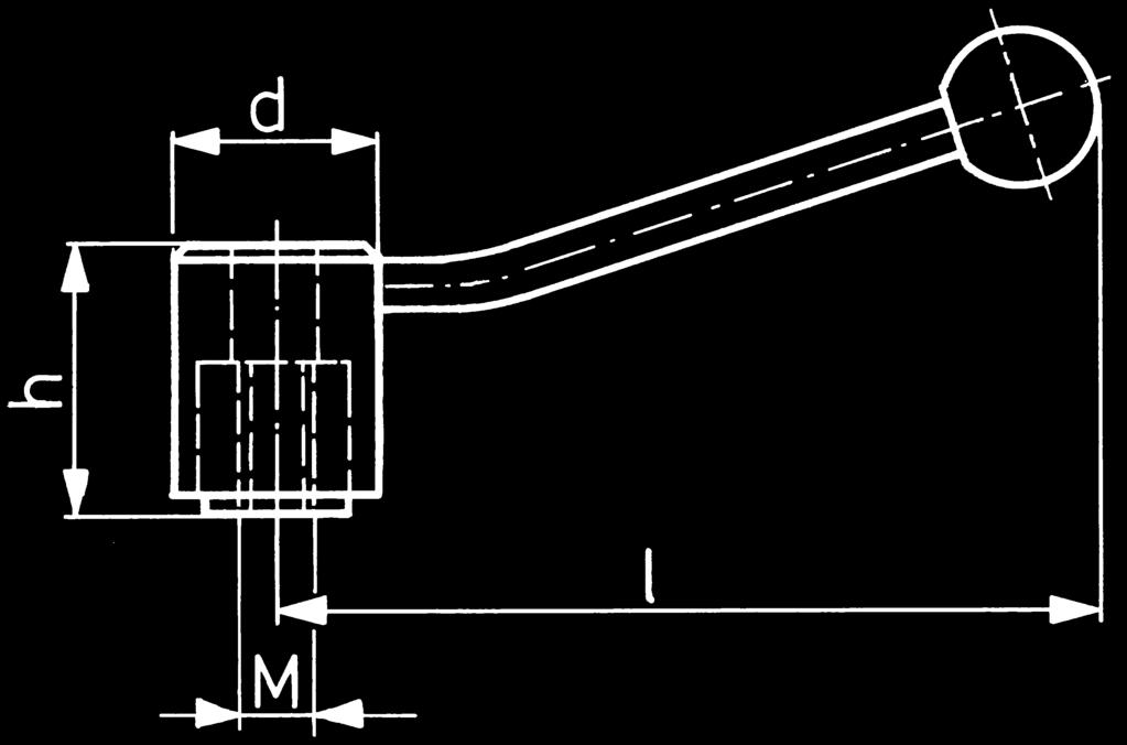 50 466010 0018 53,50 20 M20 x160 43-92 M20 59 70 466010 0020 84,50 22 M20 x160 43-92 M20 59 70 466010 0022 85, 4157 retační upínací páka černěná