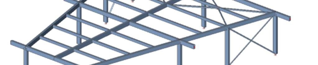 trapézových plechů, proto bude shodný s variantou A. Navržený plech zůstává s dimenzemi 160/40/0,75.