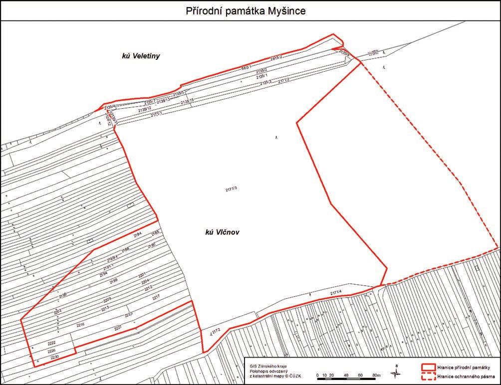 Částka 1/2014 Věstník právních předpisů Zlínského kraje Strana 12 Příloha č. 4 k nařízení Zlínského kraje č.