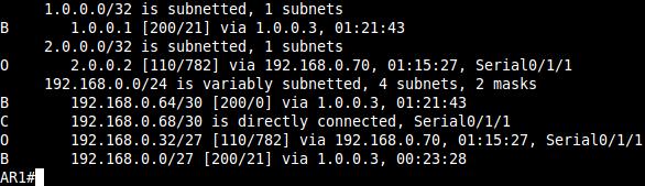 VYTVOŘENÍ SÍTĚ MPLS A MPLS VPN bylo nežádoucí používat redistribuované cesty, je zde možnost vyřešit tuto problematiku pomocí technologie Atom.