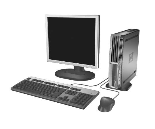 1 Součásti produktu Standardní součásti konfigurace Počítače v provedení Ultra-Slim Desktop obsahují součásti, které se mohou u jednotlivých modelů lišit.
