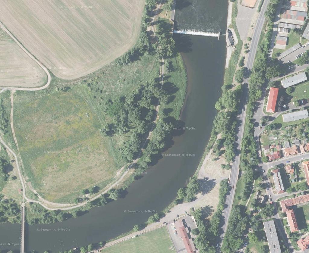 I/Ň Žtc - průth, oprv komunikc Částčná uzvírk lvé