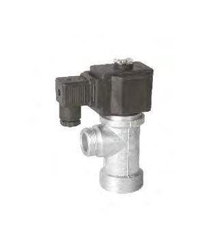 EVF EVF /RA, /RB DVOUCESTNÉ ELEKTROMAGNETICKÉ VENTILY přímo ovládané TWO-WAY SOLENOID VALVES directly controlled POUŽITÍ: Pro dvoupolohové ovládání průtoku plynných paliv POPIS FUNKCE: Ventil je bez