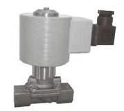 MVPE /D DVOUCESTNÉ MEMBRÁNOVÉ ELEKTROMAGNETICKÉ VENTILY přímo ovládané, provedení "suché" TWO-WAY DIAPHRAGM SOLENOID VALVES direct and pilot acting - DRY POUŽITÍ: Elektromagnetické ventily řady MVPE