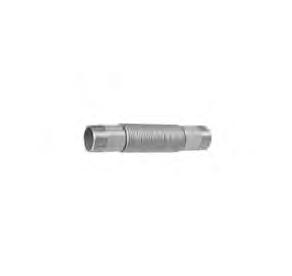 GA GAF KOMPENZÁTORY DLE EN 1348 Závitové Rp ½ 2 / Přírubové DN 65 15, PN 16 COMPENSATING COUPLINGS ACC.