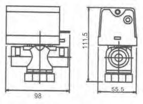 TWO-WAY AND THREE-WAY ZONE MOTORISED VALVES directly controlled APPLICATION: For two - position control of gas and liquid medium passage that do not attack used materials.