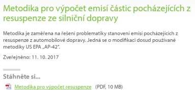 obsažena v programu
