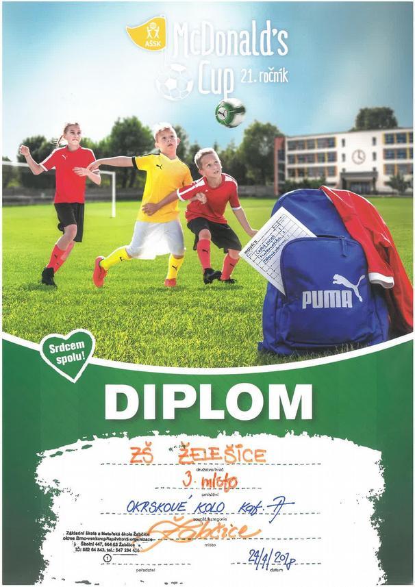 Tým naší školy dále tvořili Denis Mlčák, Jáchym Hofman, Dominik Sýkora, Tomáš Rosenbach, Jiří Bezděk, Ivan Kácal, Marek Novotný a v neposlední řadě Štěpán Mička, který byl největším přínosem pro tým