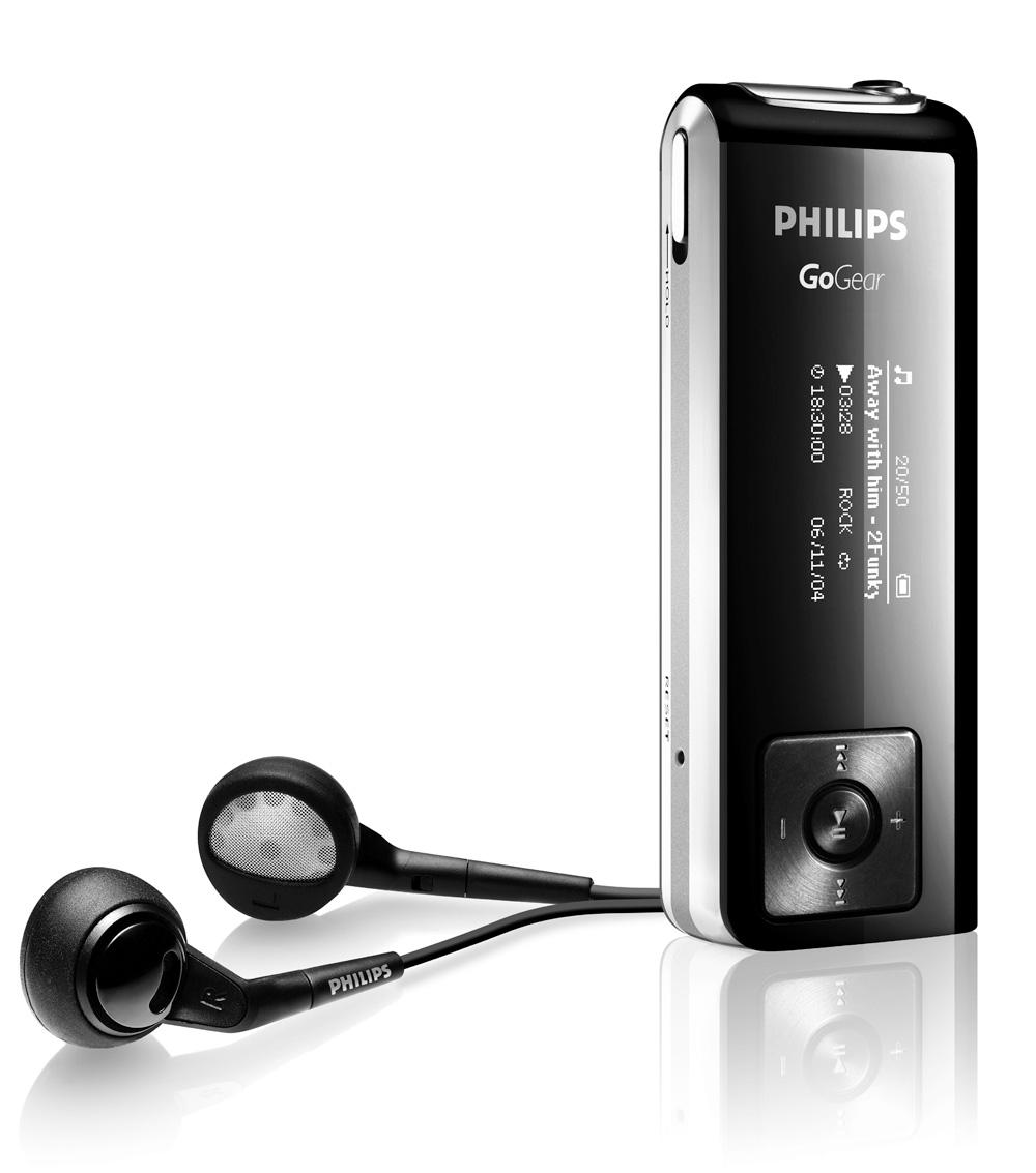 Philips GoGear audiopřehrávač SA1300 SA1330 Bez