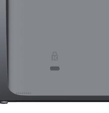 Otvor pro kabelový zámek Váš monitor je vybaven otvorem pro kabelový