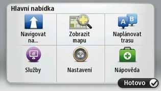 4. Plánování trasy Plánování trasy Důležité: Trasu byste měli v zájmu bezpečí vždy naplánovat před zahájením jízdy, abyste se nemuseli rozptylovat.