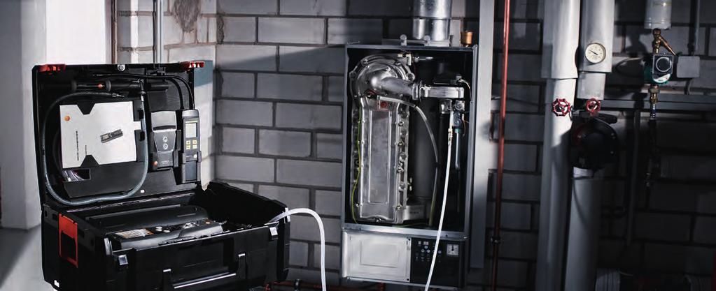 napájecím zařízením Manuální zkušební čerpadlo Adaptér pro měření na plynových kotlích Vysokotlaká stupňovitá
