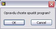 Po potvrzení spuštění programu prostřednictvím tlačítka OK se zobrazí další dialogové okno sloužící pro výběr kanálu, na kterém se bude měřit. Obr.