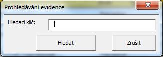 Nástrj tak může prhledávat účetní řádky pdle libvlnéh splečnéh znaku.