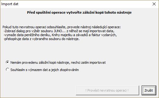 4.2.3. Režim správce P zaškrtnutí zaškrtávacíh ple Režim správce a zadání hesla, přejde nástrj d režimu vlné editace určenéh pr správu a údržbu nástrje, který není určen pr běžnu práci uživatelů. 4.3. Peněžní deník Na listu se nachází zadávací zóna pr přizvání účetních záznamů phybů finančních prstředků v pkladně a na běžném účtu a zóna s vládacími tlačítky.