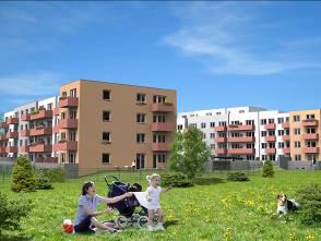 v Residenci Garden Towers na Žižkově (celkem je jich nedaleko bývalého Telecomu 700) stojí od osmi milionů výše. Pozemky pro další výstavbu firma nakoupila po celé Praze.